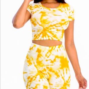 2 piece Tye -Burst set